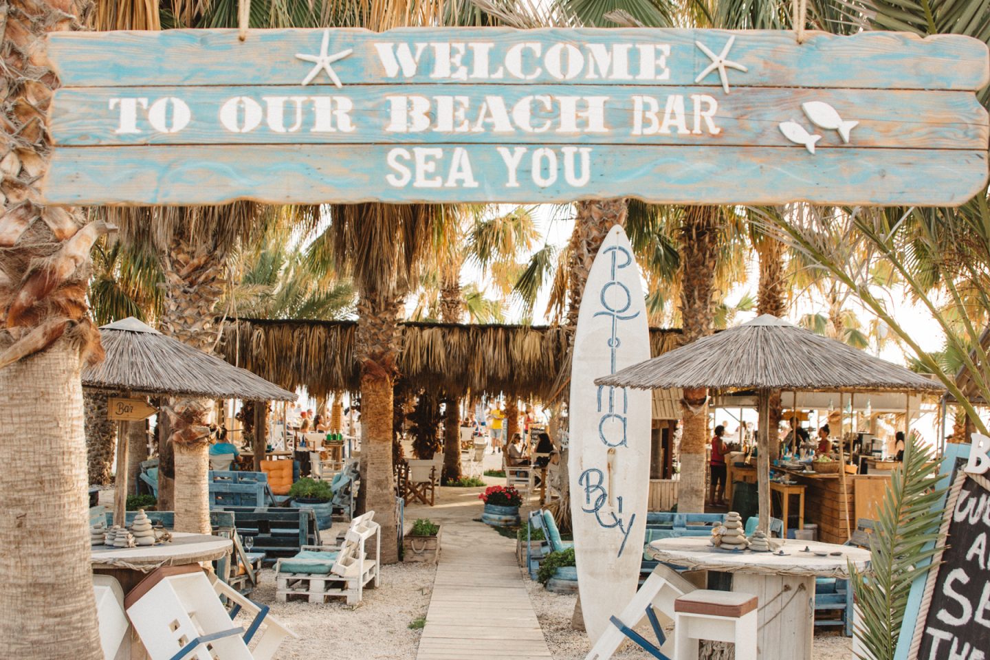 Sea You Beach Bar, Potima Bay Paphos Viva La Vita