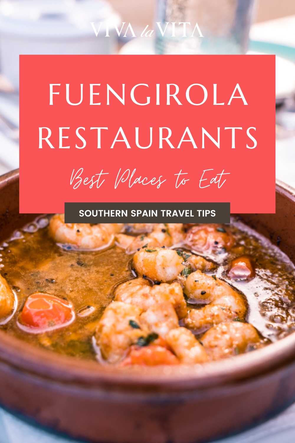 pinterest image for an article about best restaurants in Fuengirola, Spain