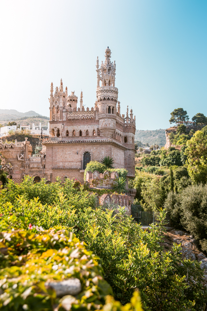 castillo colomares benalmadena andalusia spain