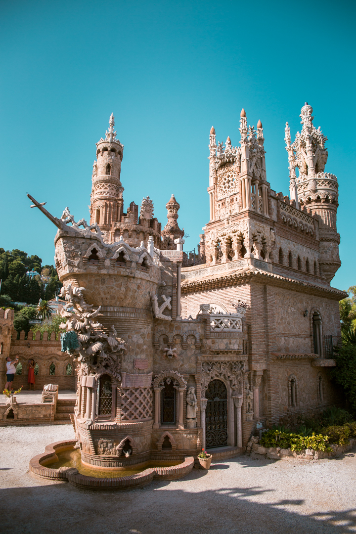 castillo colomares benalmadena andalusia spain