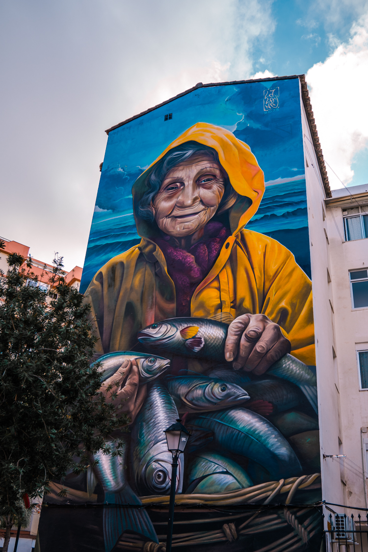 Paseo de los Murales in Fuengirola - street art of Fuengirola