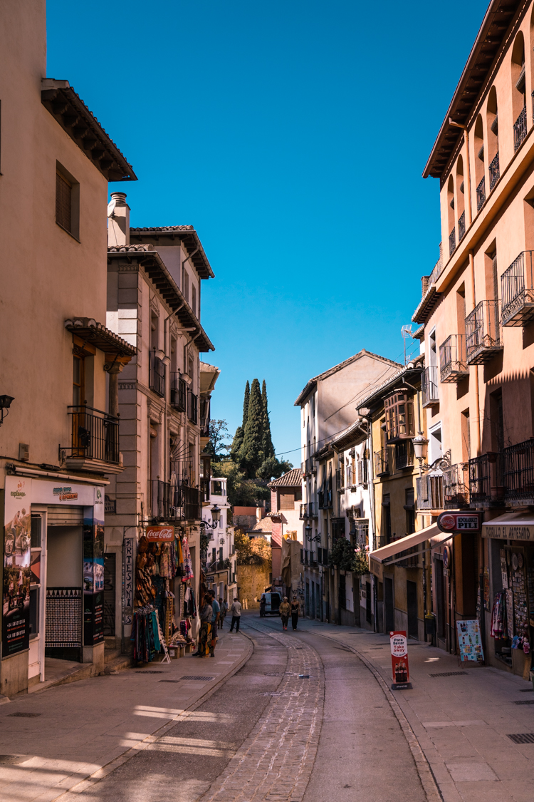 old town Granada in October
