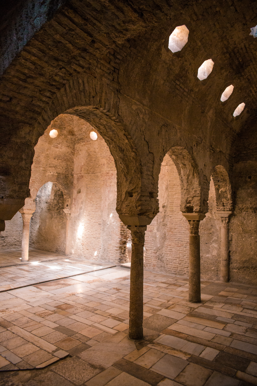 Roman baths of Granada