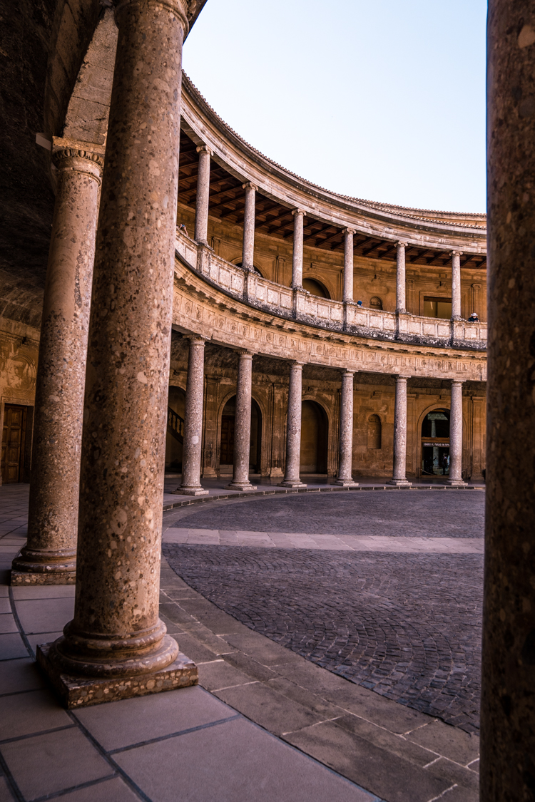 Palace of Charles V in Alhambra, Granada