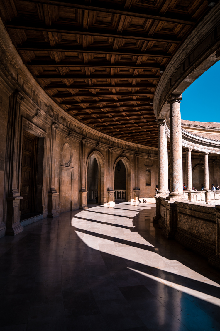 Palace of Charles V in Alhambra, Granada