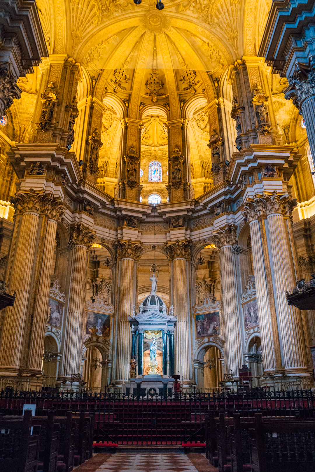 malaga cathedral, spain