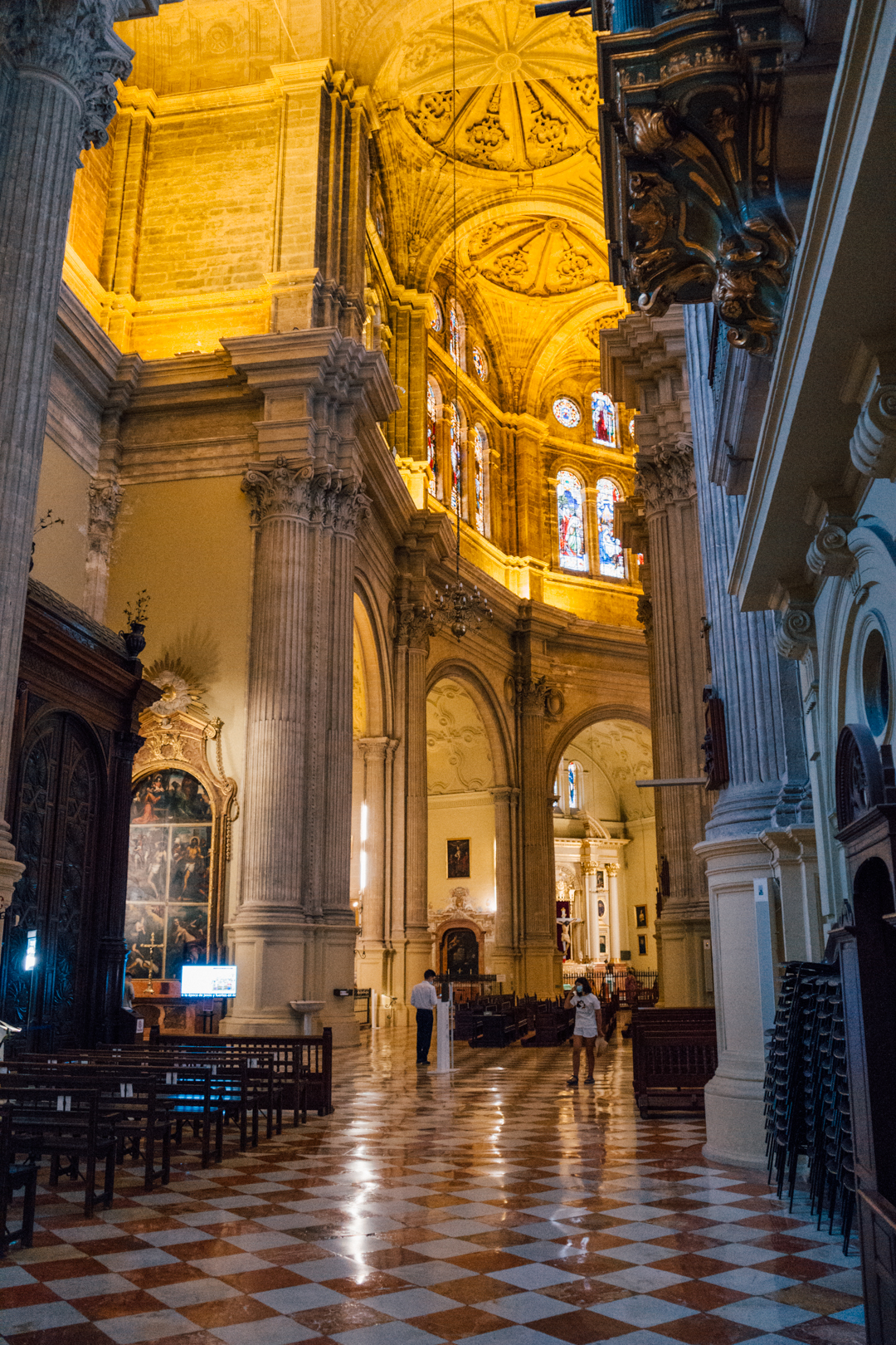 malaga cathedral, spain