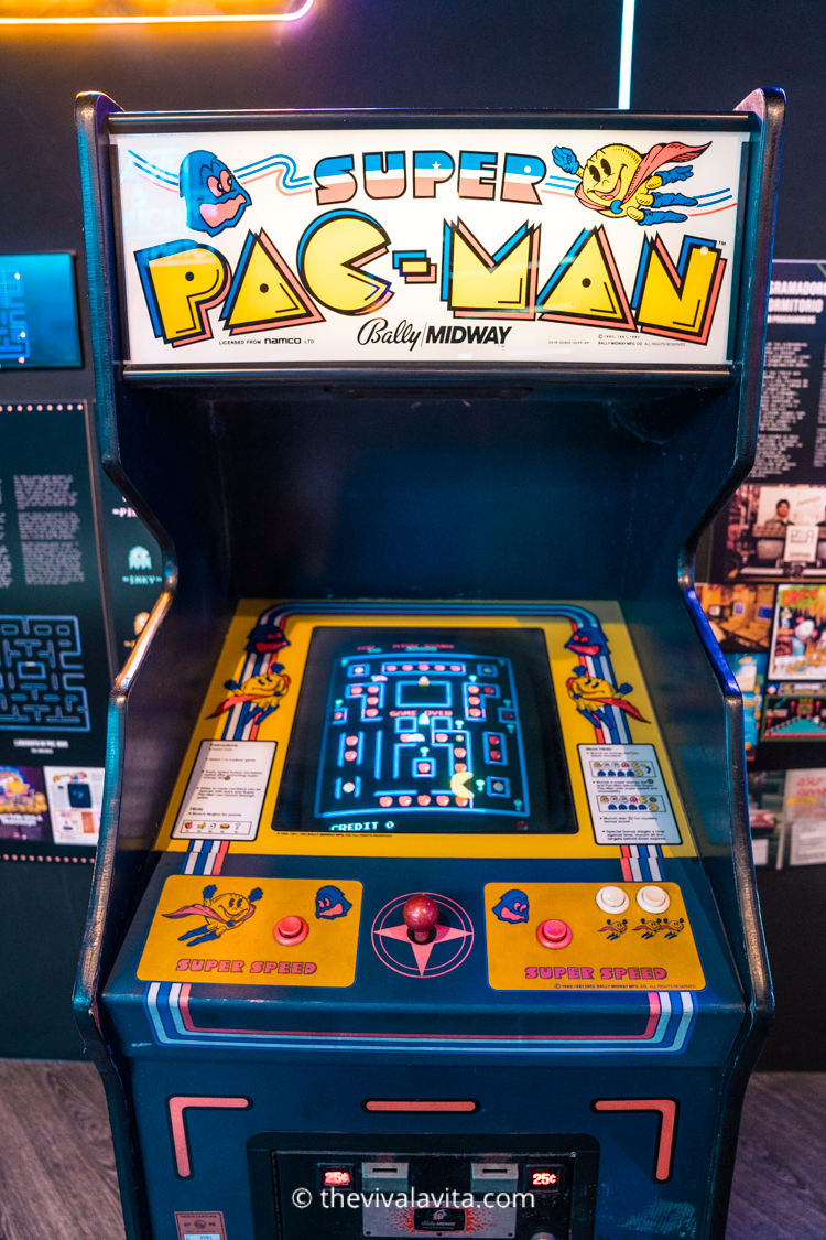The good old pacman in the oxo museum.