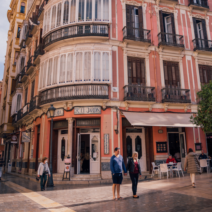 Malaga old town, Spain