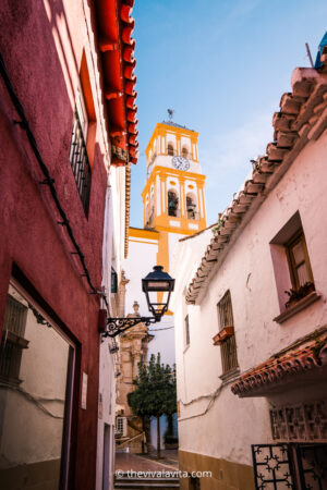 small church in the old town of marbella, costa del sol in Southern Spain