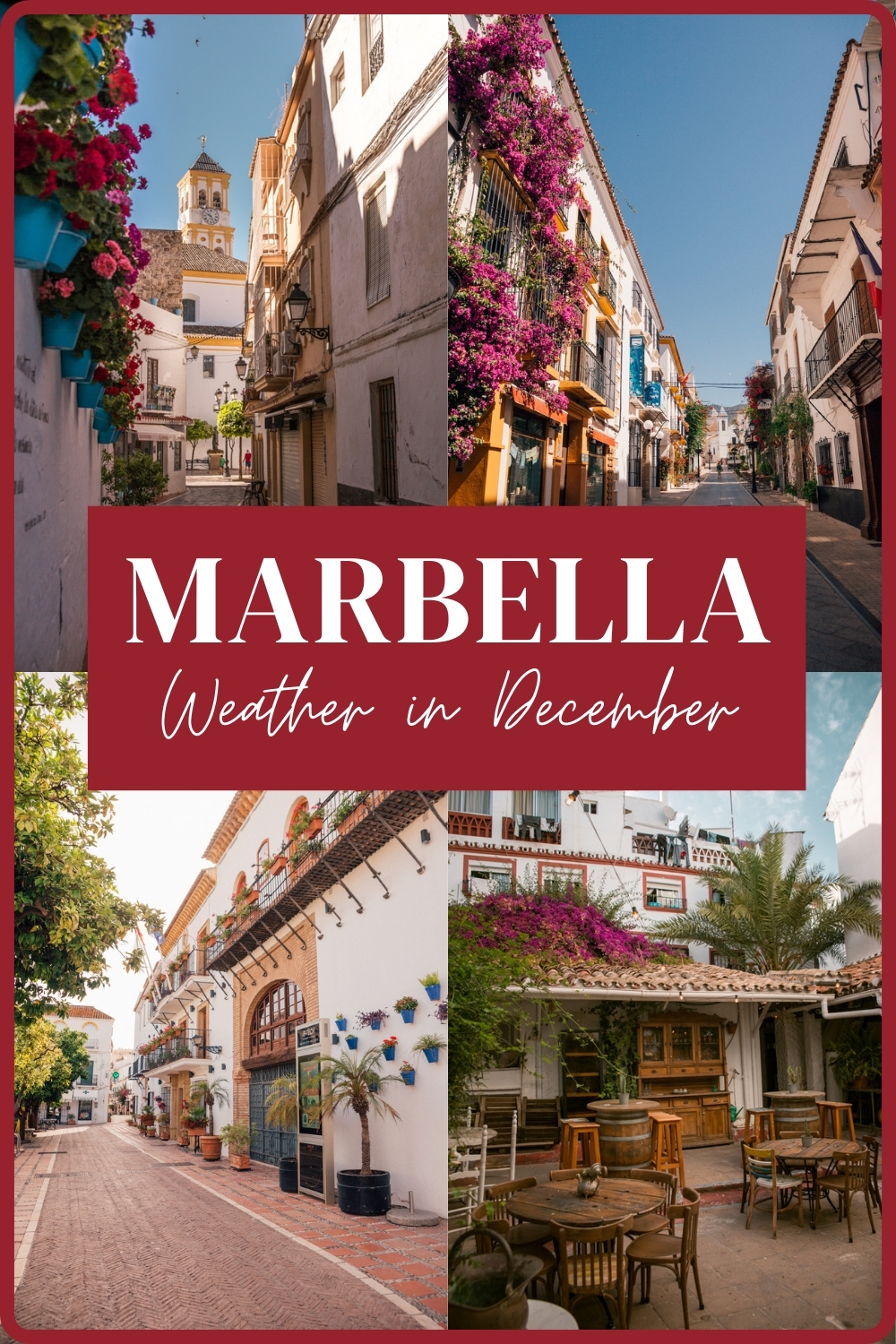 Marbella in December weather