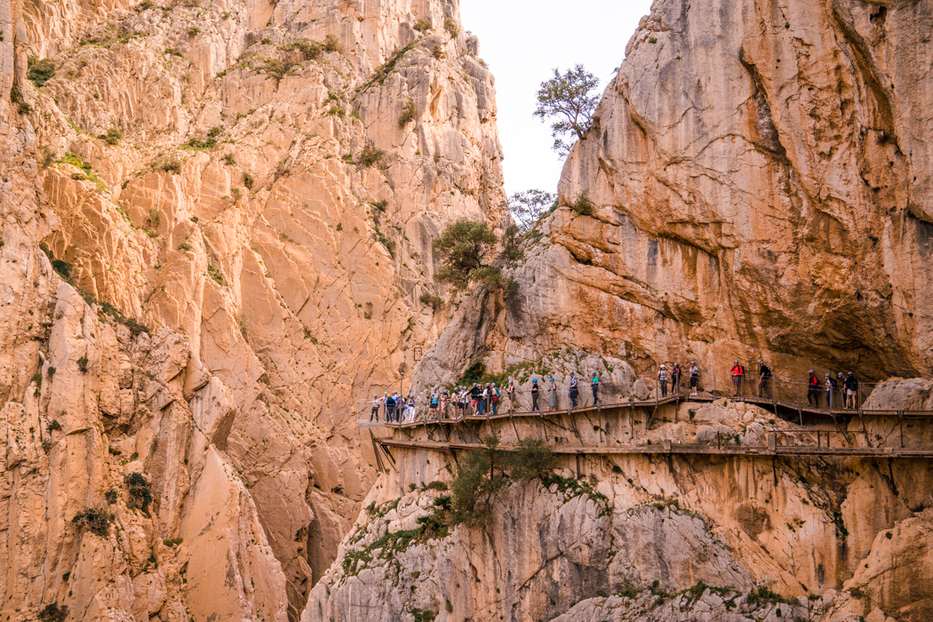views from a private tour of Caminito del Rey Tour from Fuengirola