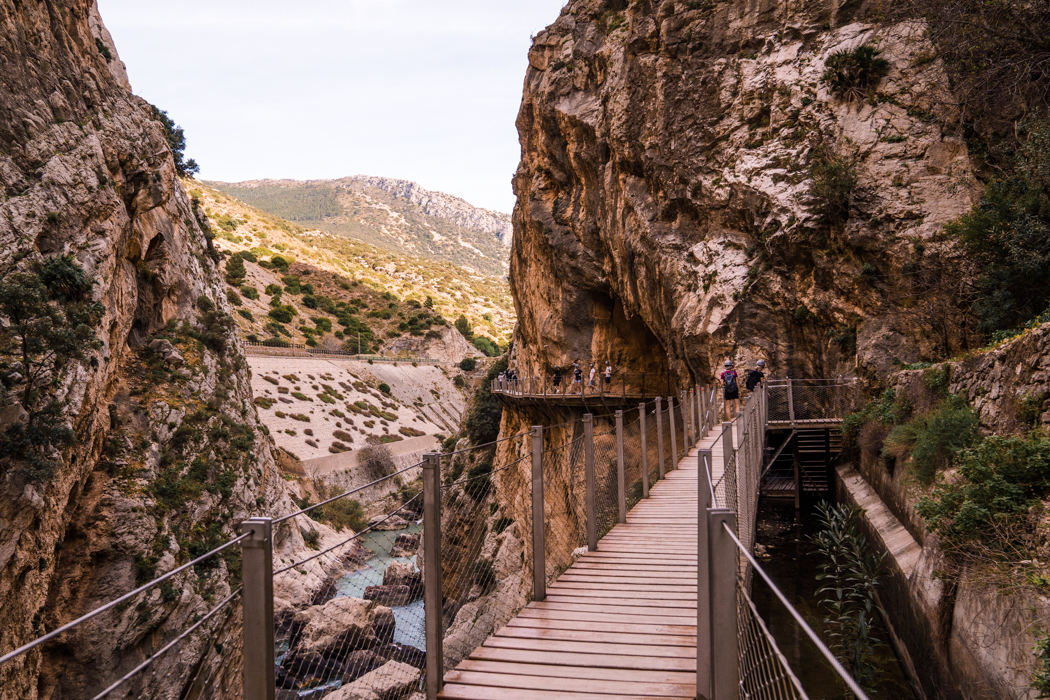 views from a private tour of Caminito del Rey Tour from Fuengirola