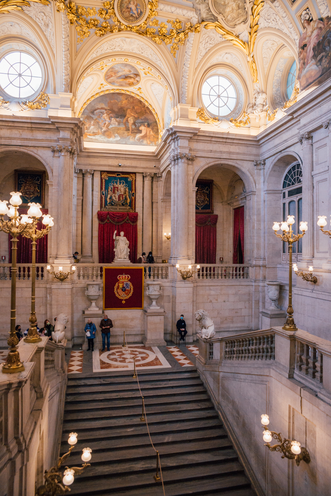 visiting Madrid Royal Palace