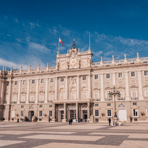 palacio real - royal palace in madrid