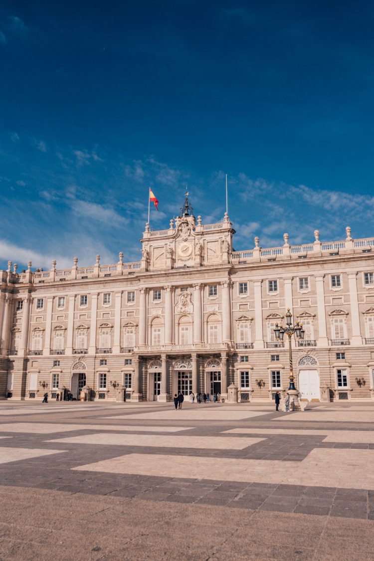 palacio real - royal palace in madrid