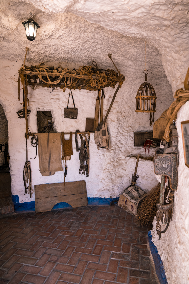 Sacromonte Caves Museum in Granada, Andalucia Spain