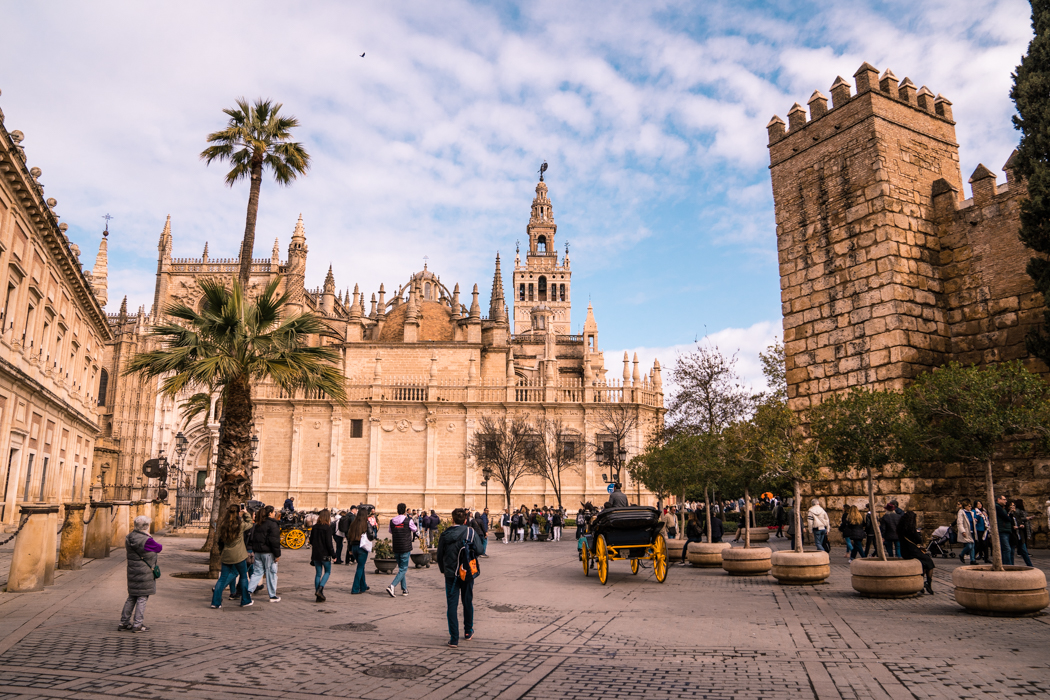 outside of seville cathedral