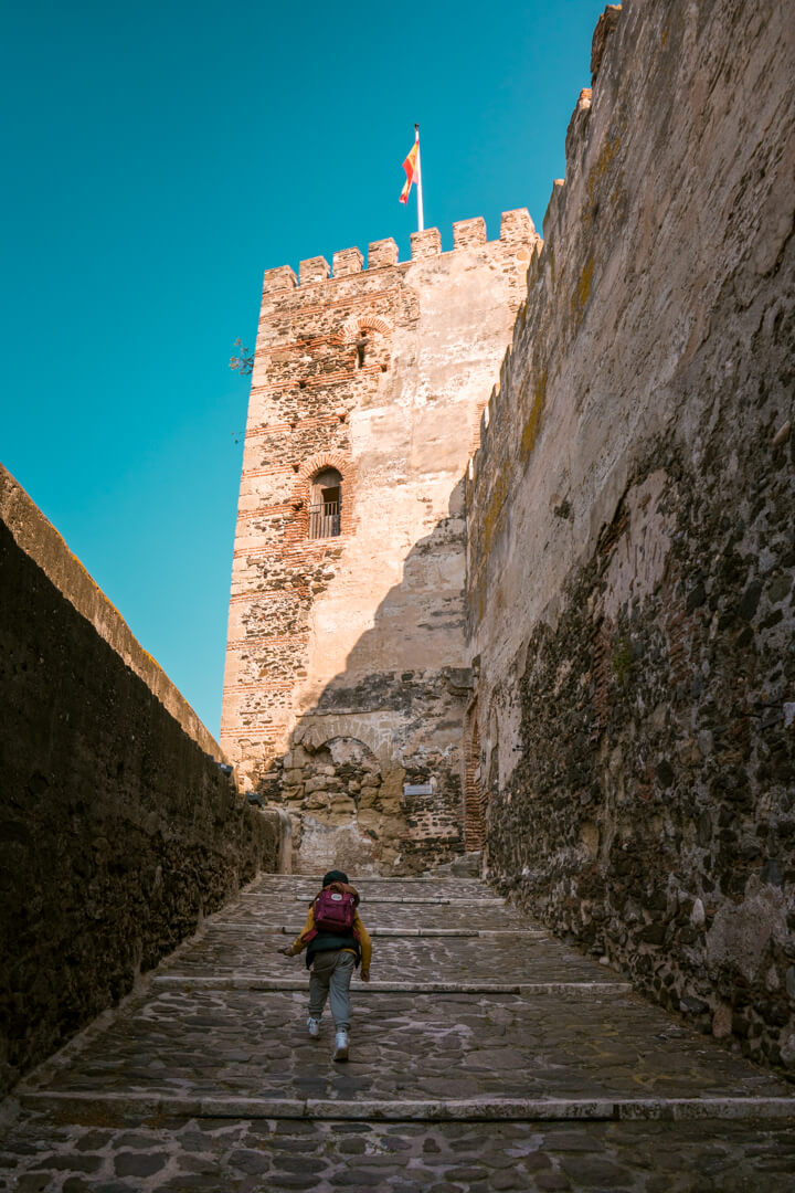 sohail castle in Fuengirola, Spain
