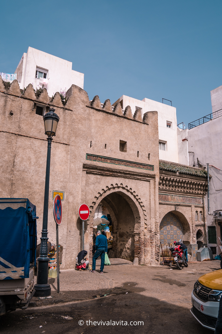 Entrance to the Medina of Tetouan, Morocco