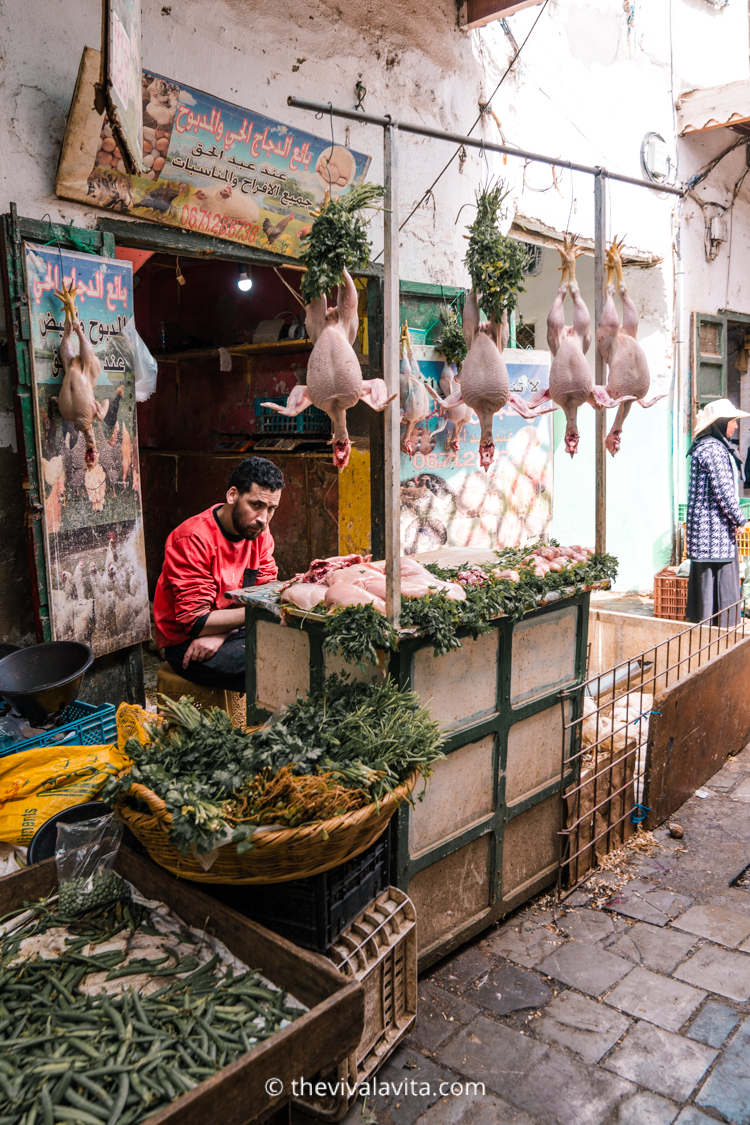 local shops at the Medina of Tetouan
