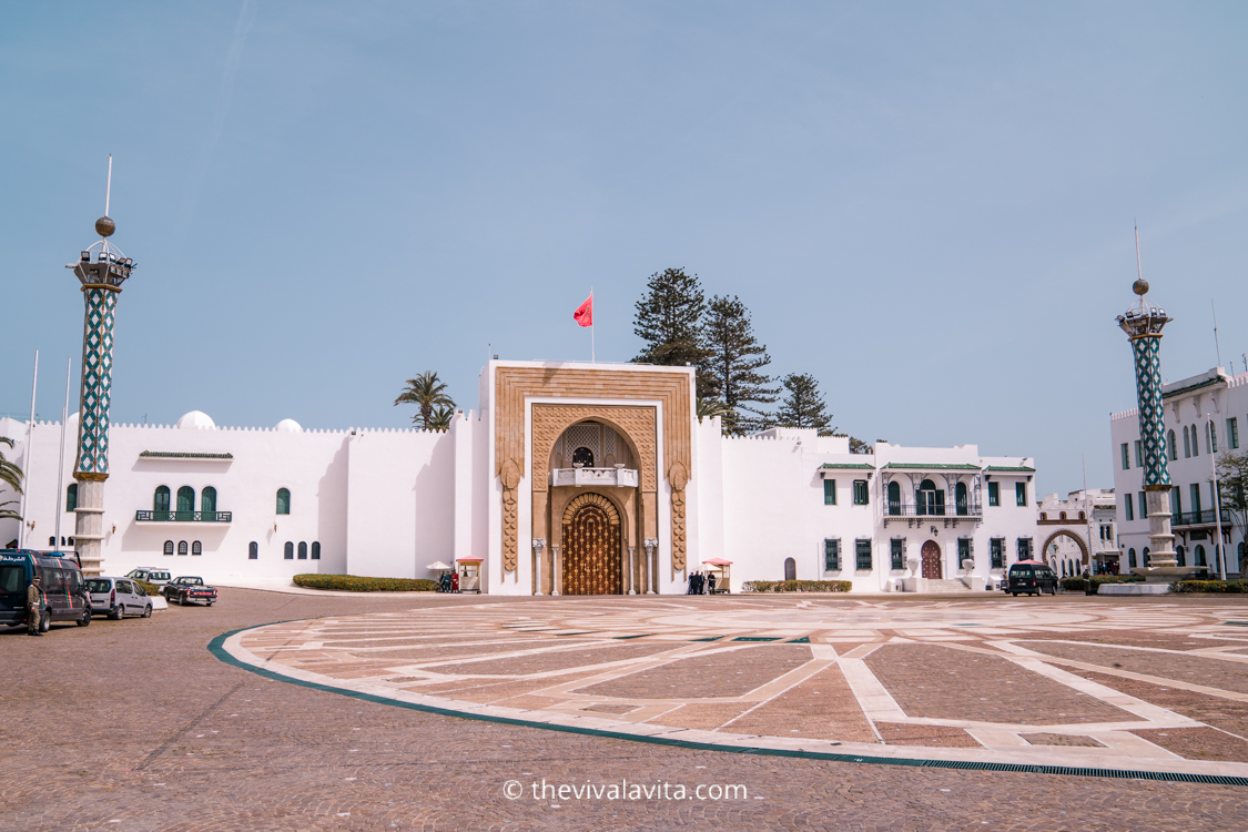 the Royal palace in Tetouan, Morocco