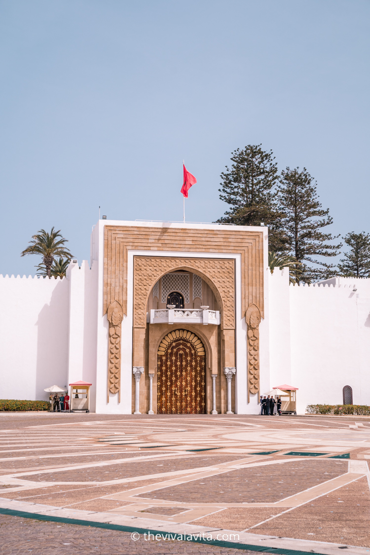 The Royal Palace in Tetouan, Morocco