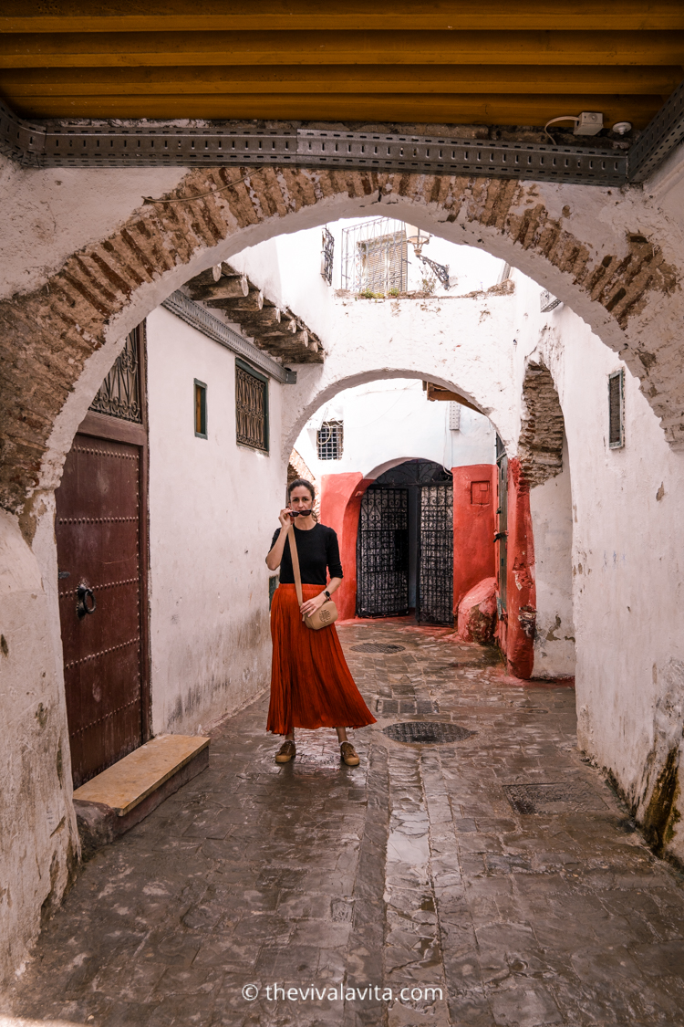 inside the medina of tetouan, morocco