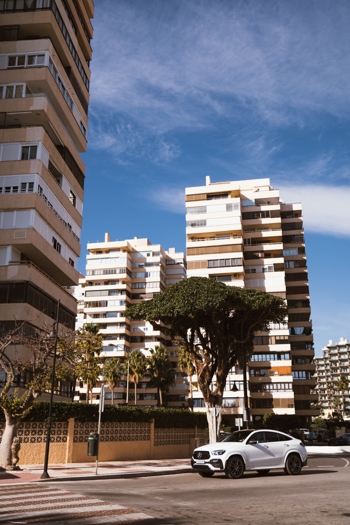 apartment blocks in Torremolinos