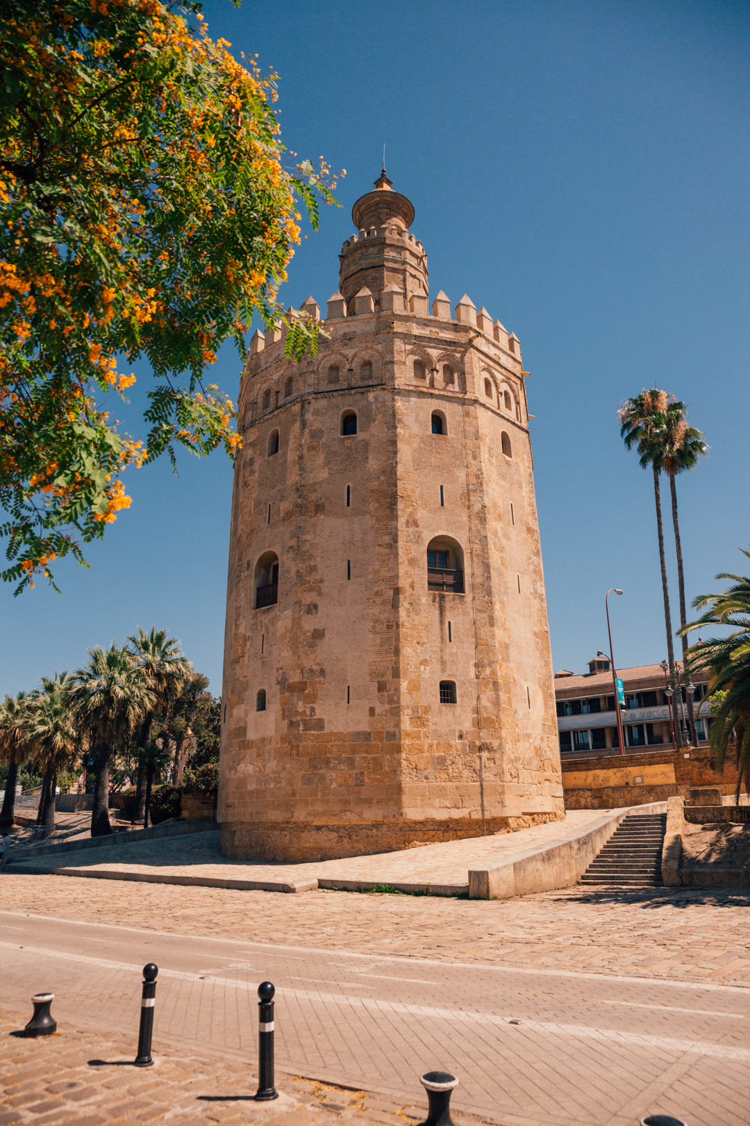 observation tower in seville, spain
