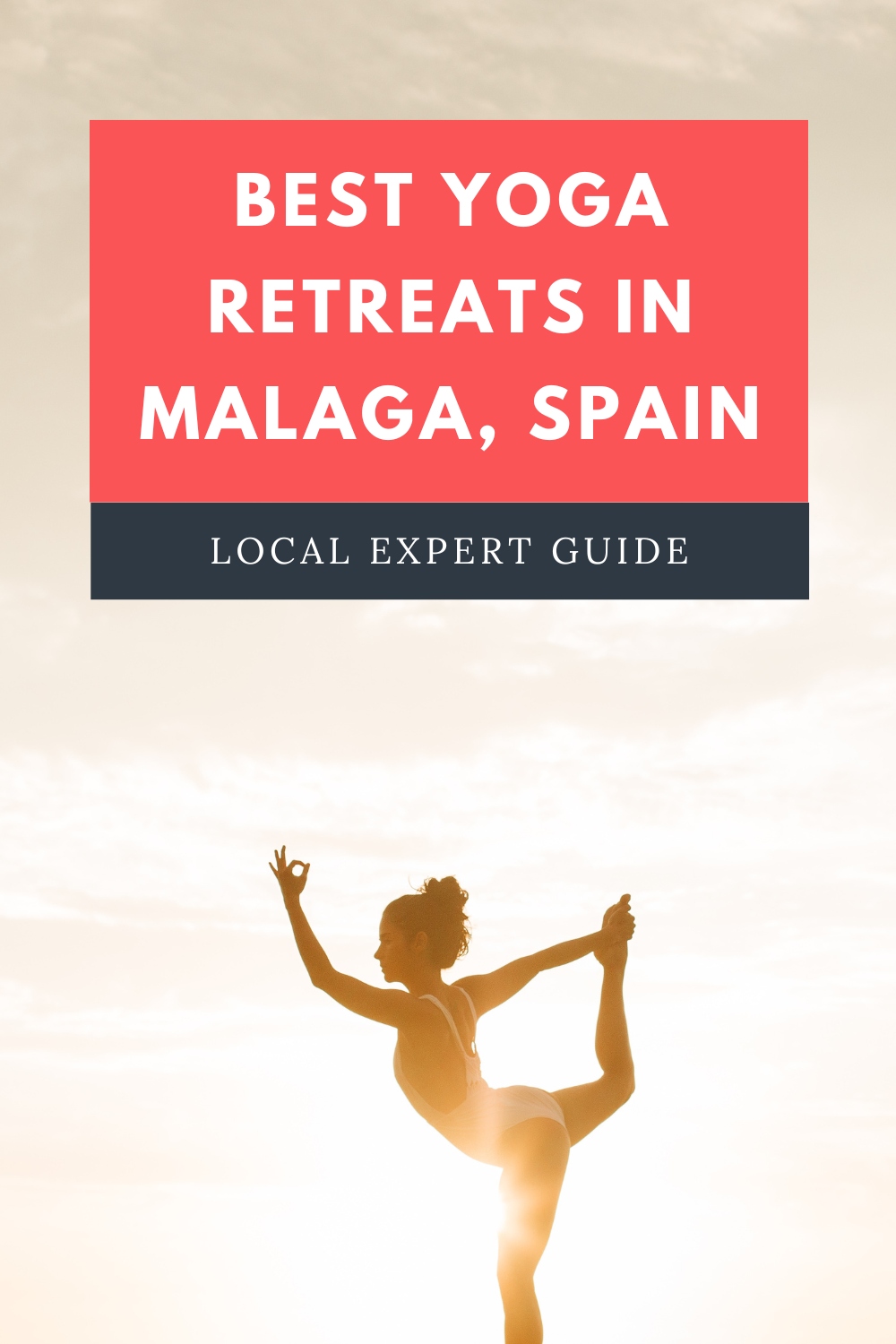 pinterest image for best yoga retreats in Malaga, Spain